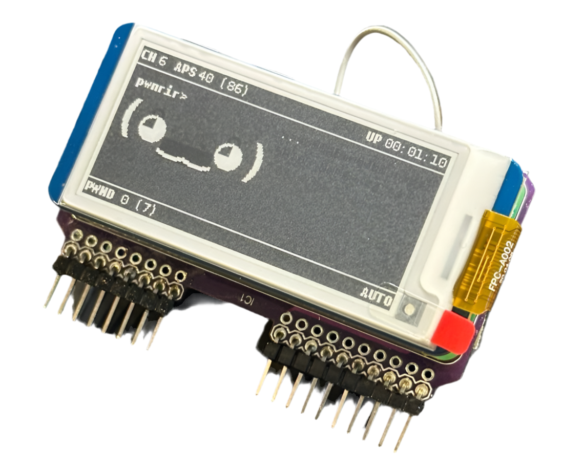 Completed Flipper Zero Pwnagotchi Board w/GPS
