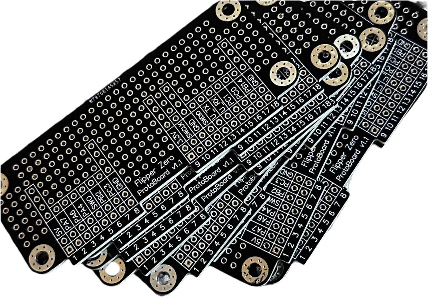 3 Pack Prototyping Board for the Flipper Zero