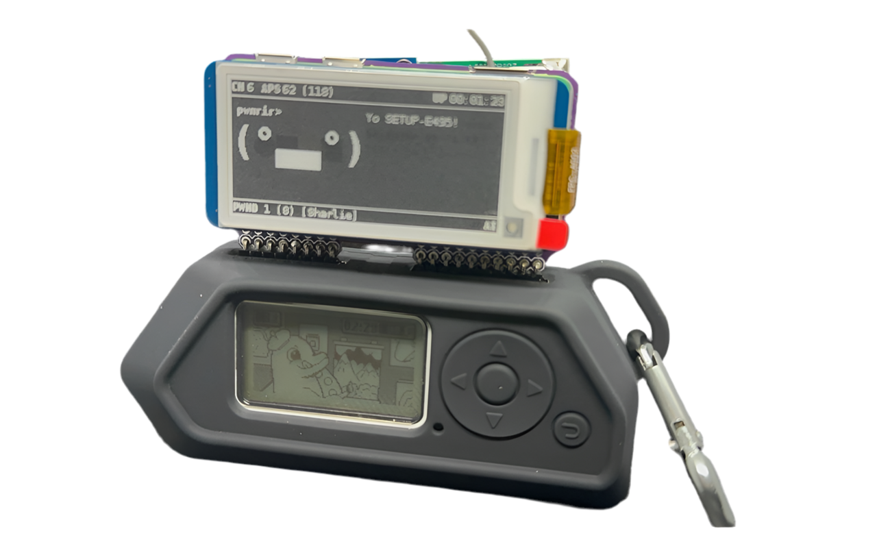 Completed Flipper Zero Pwnagotchi Board w/GPS