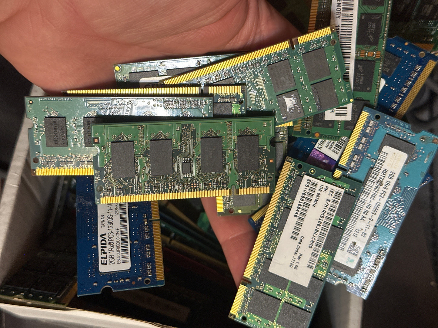 Laptop RAM Keychain