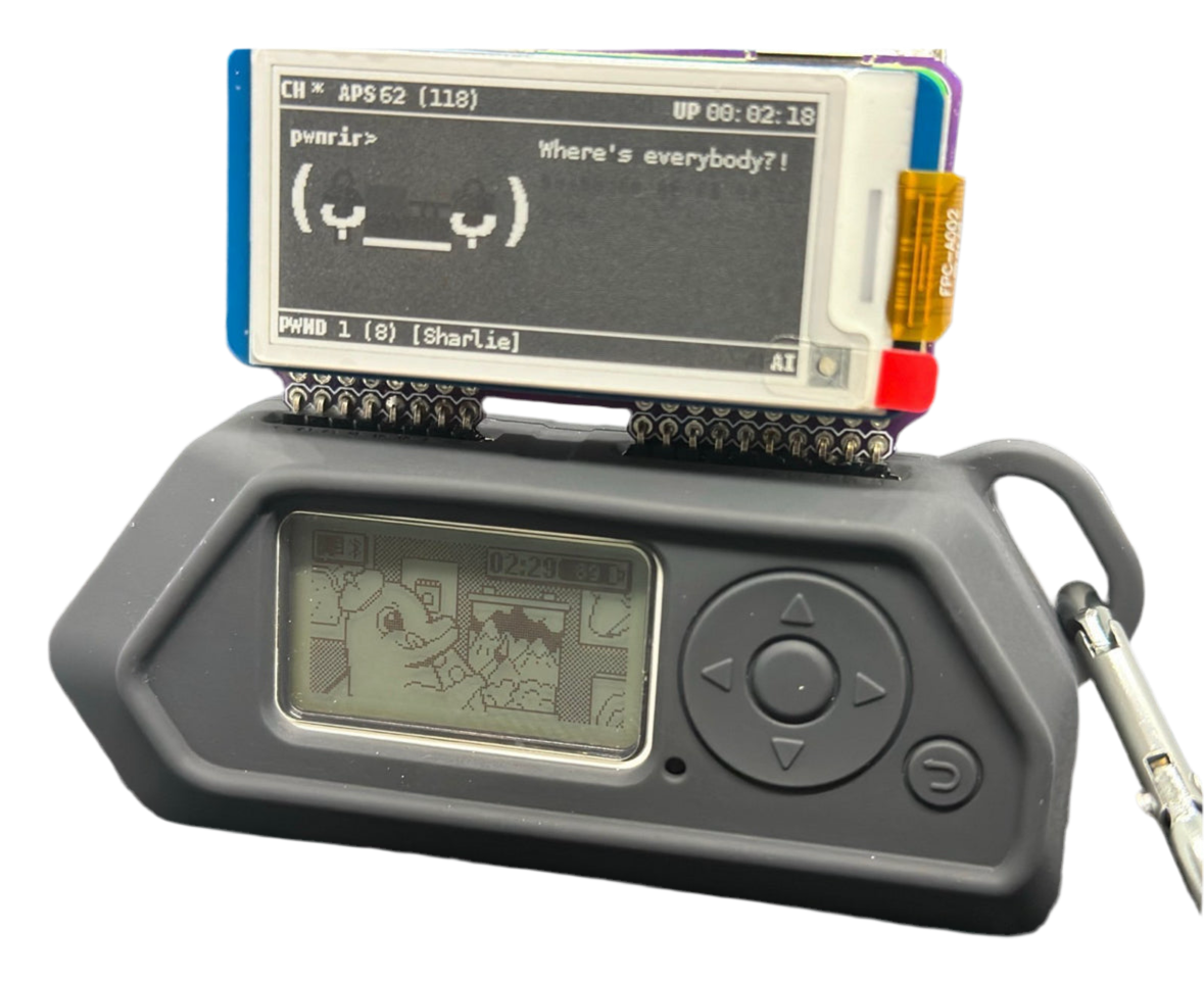 Completed Flipper Zero Pwnagotchi Board w/GPS