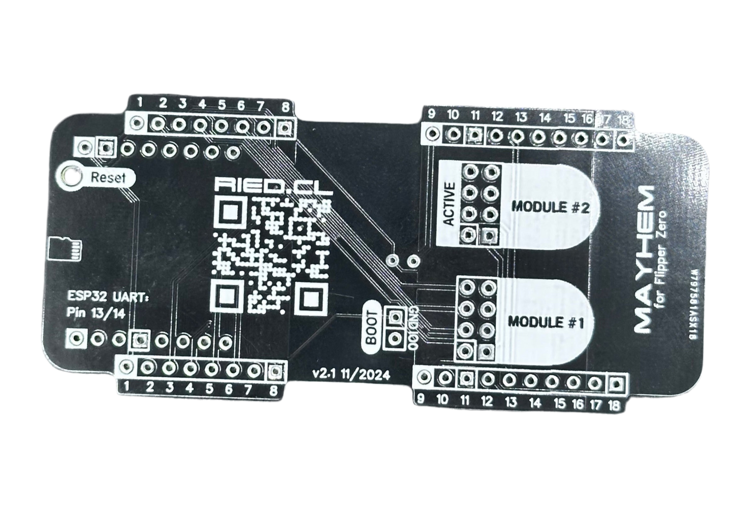 Flipper Zero Mayhem Board