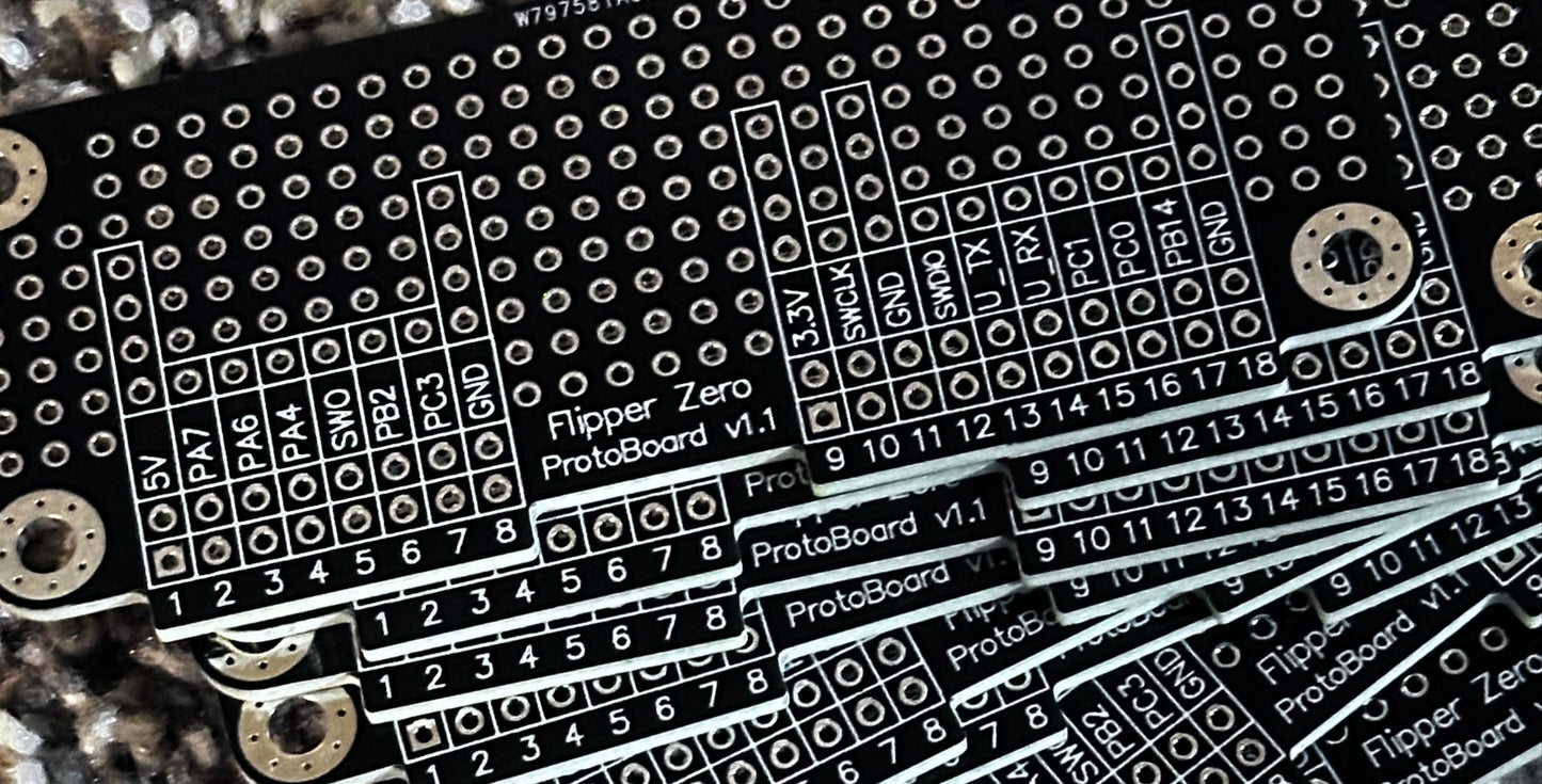 3 Pack Prototyping Board for the Flipper Zero