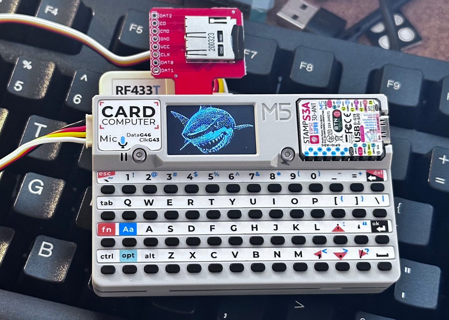 SD Card SPI Sniffer for M5Stack Cardputer