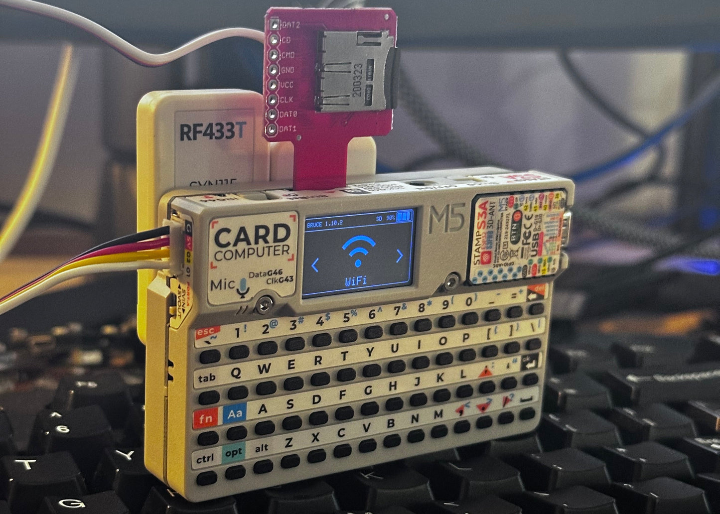 SD Card SPI Sniffer for M5Stack Cardputer