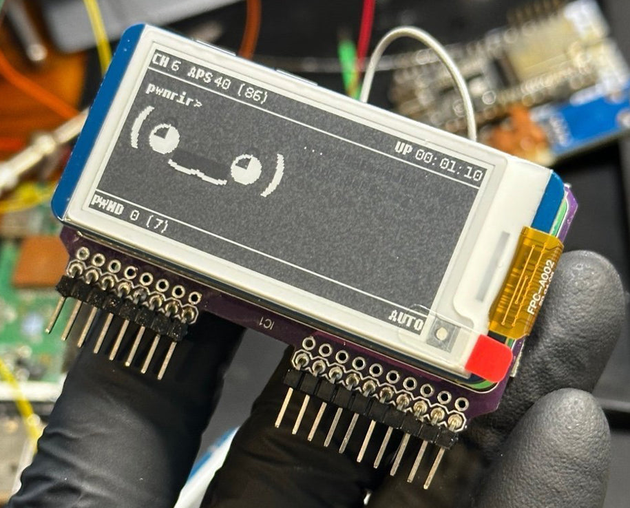 Completed Flipper Zero Pwnagotchi Board w/GPS