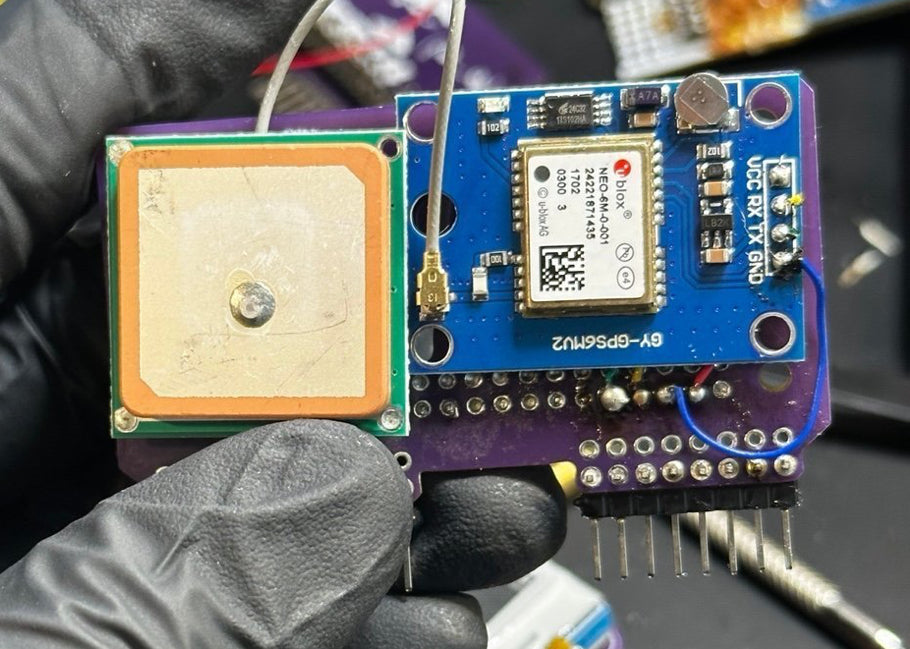 Completed Flipper Zero Pwnagotchi Board w/GPS