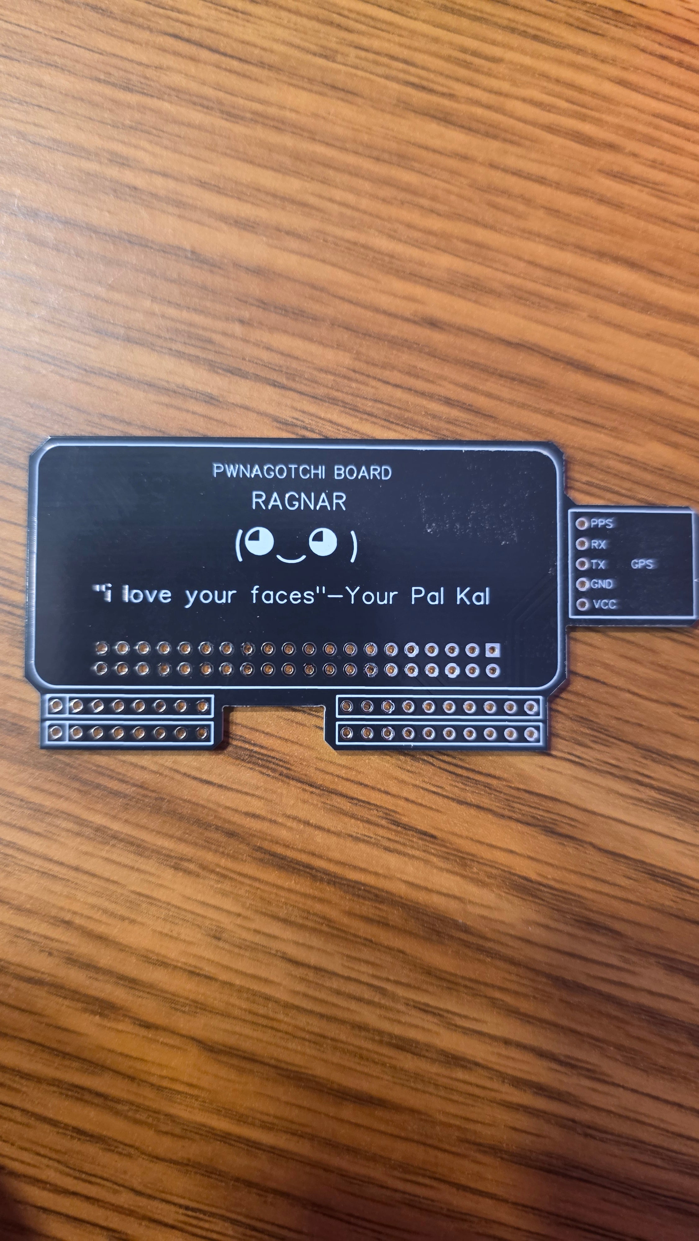 Flipper Zero Pwnagotchi/Ragnar GPIO Board – Valleytech Custom