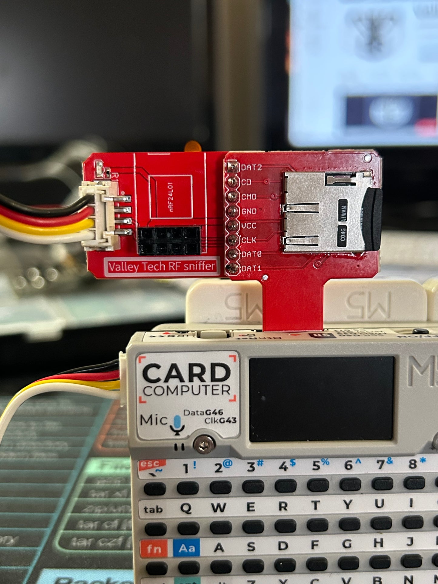 Valleytech X DATech Labs Cardputer Sniffer NRF24