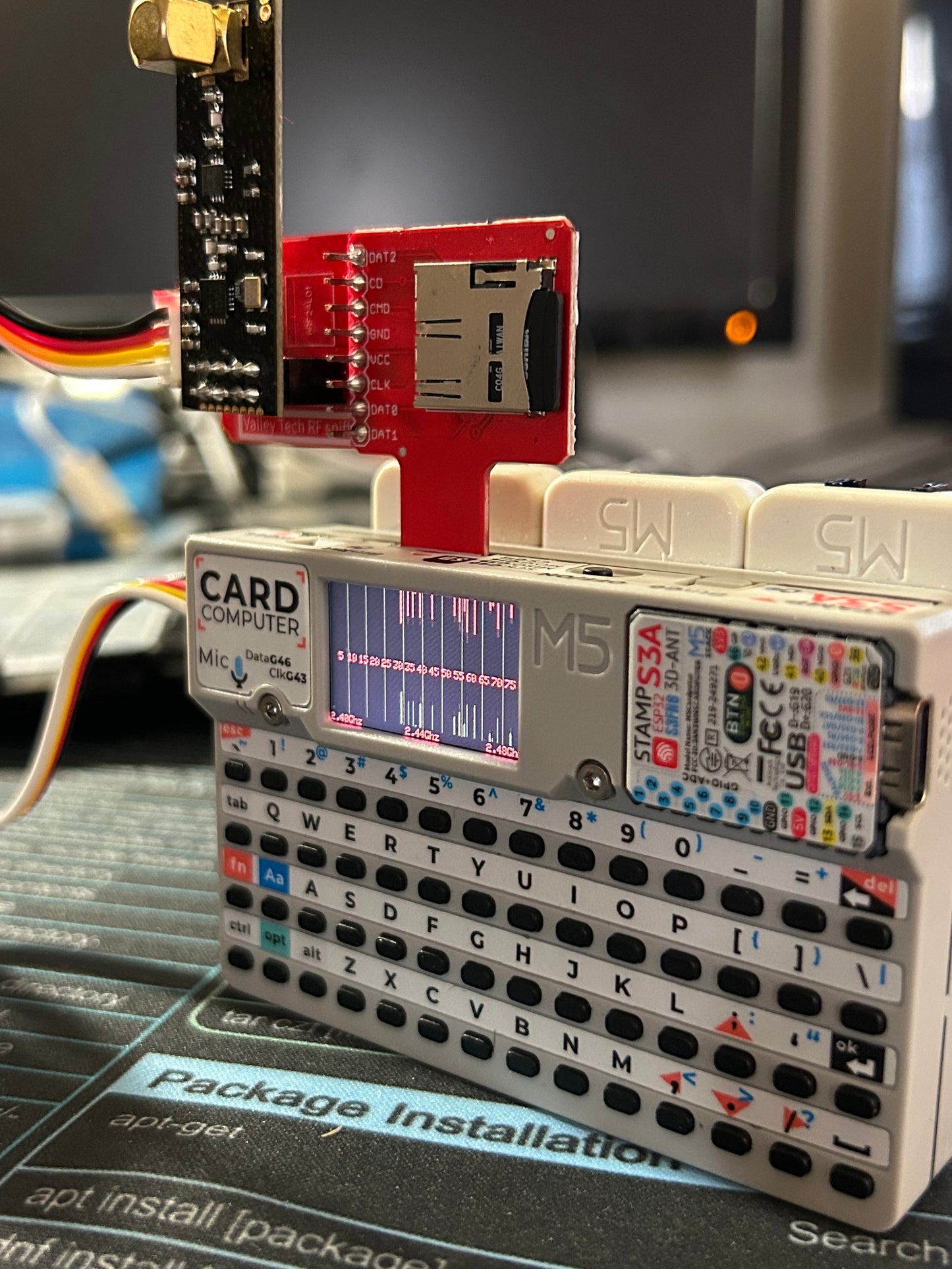 Valleytech X DATech Labs Cardputer Sniffer NRF24