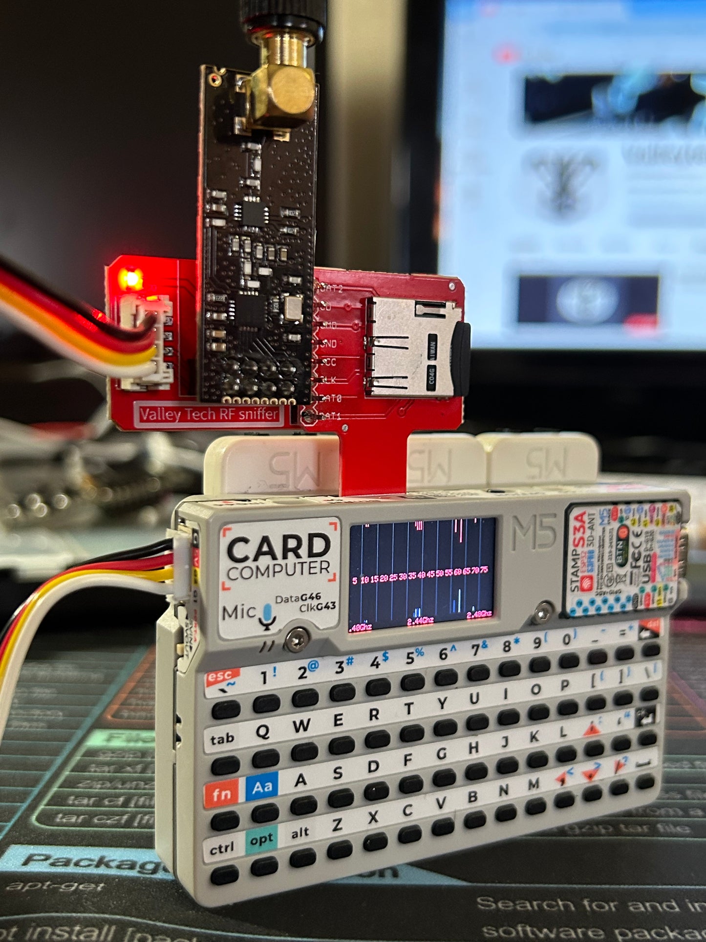 Valleytech X DATech Labs Cardputer Sniffer NRF24