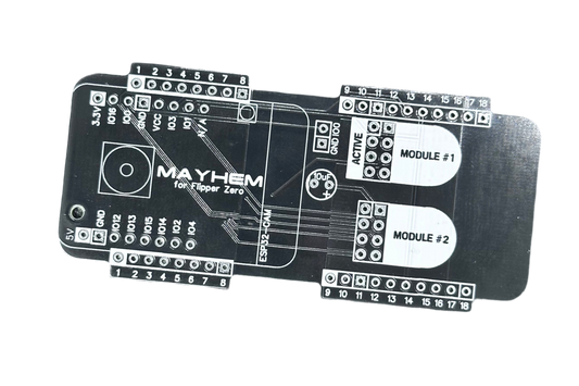 Flipper Zero Mayhem Board