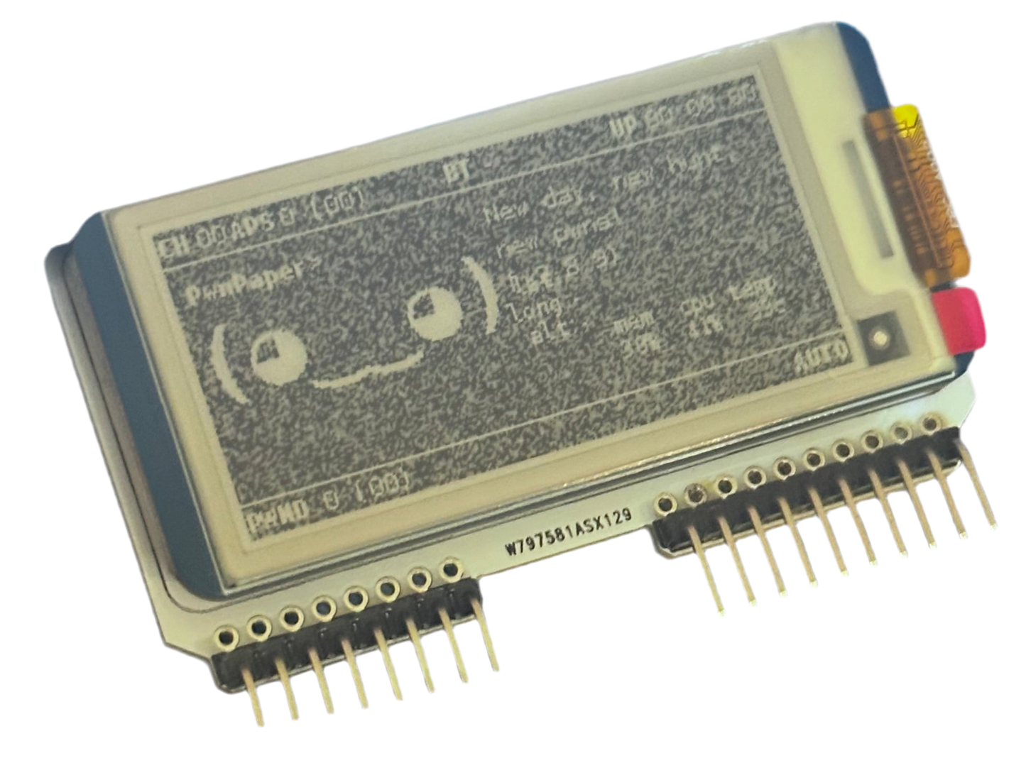 Completed Flipper Zero Pwnagotchi Board