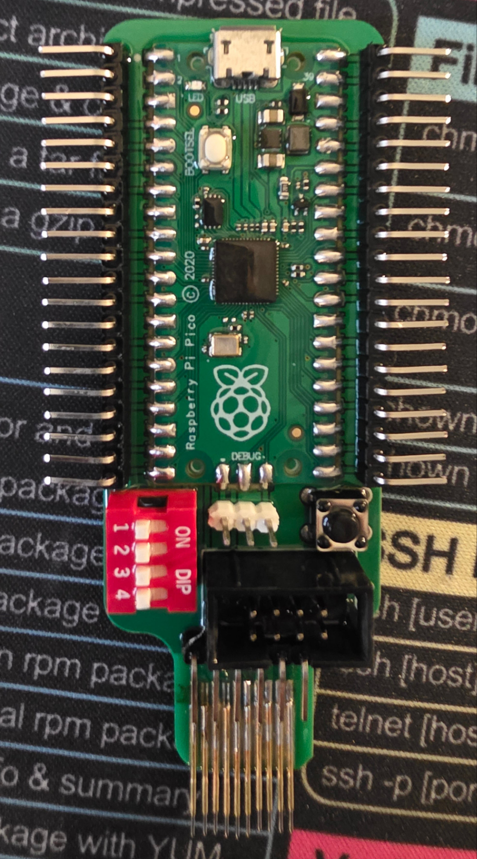 Pico TPM Sniffer SPI [FULLY ASSEMBLED]