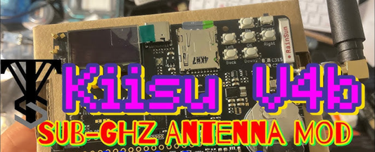 Kiisu V4b Sub Ghz Antenna Mod