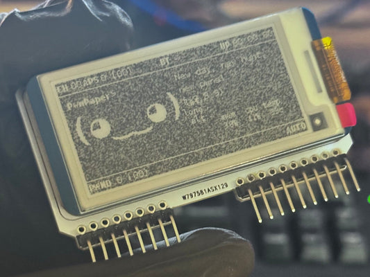 Completed Flipper Zero Pwnagotchi Board