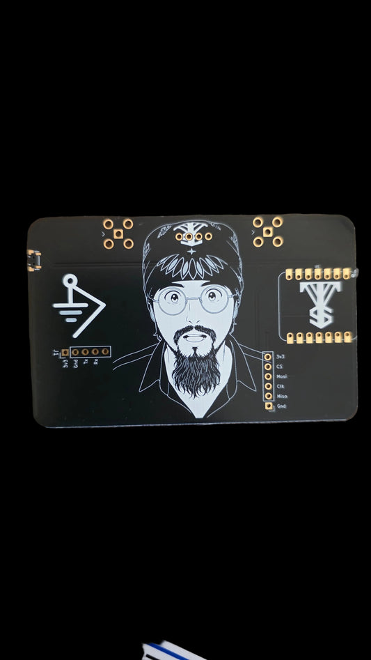 KalCard Business Card Wardriver PCB
